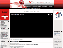 Tablet Screenshot of canadianexpatnetwork.com